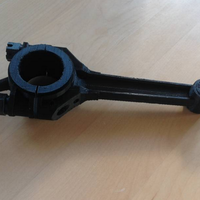 Small Engine Crank for educational purpose 3D Printing 128683