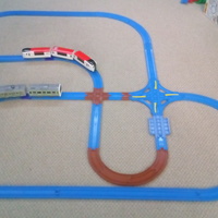 Tomy Plarail Train Track, 90deg Cross - Thumbnail 2