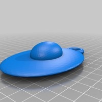 egg flip pendant - Thumbnail 1