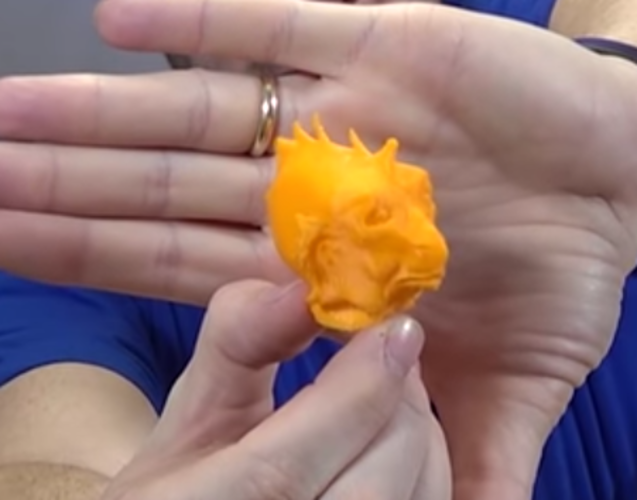 Swamp Creature Head 3D Print 128796