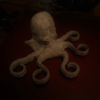 Small Octopus holder tooth brush 3D Printing 128922
