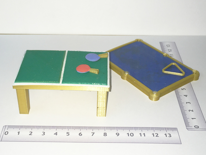 Ping pong y billar 3D Print 128933
