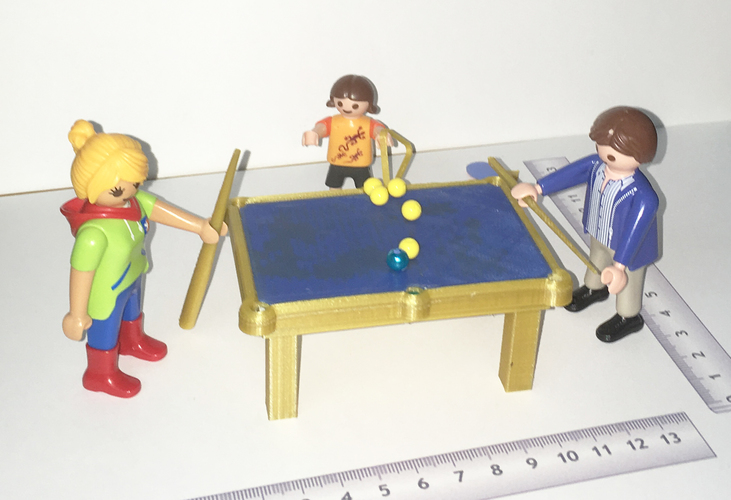 Ping pong y billar 3D Print 128934