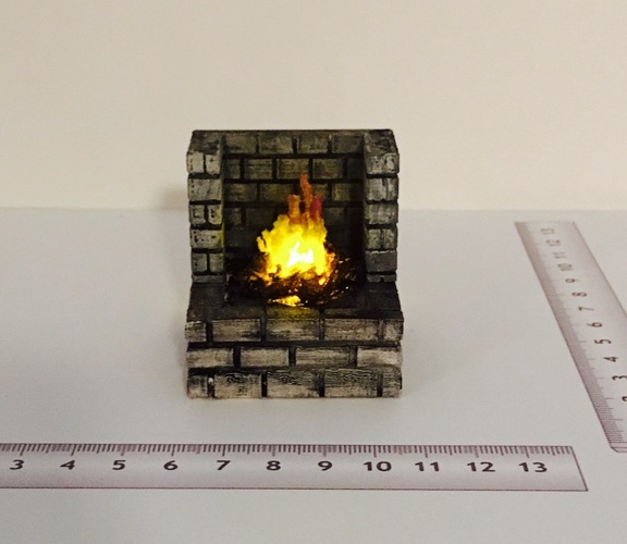 Chimenea - Fire place - cheminée 3D Print 128943