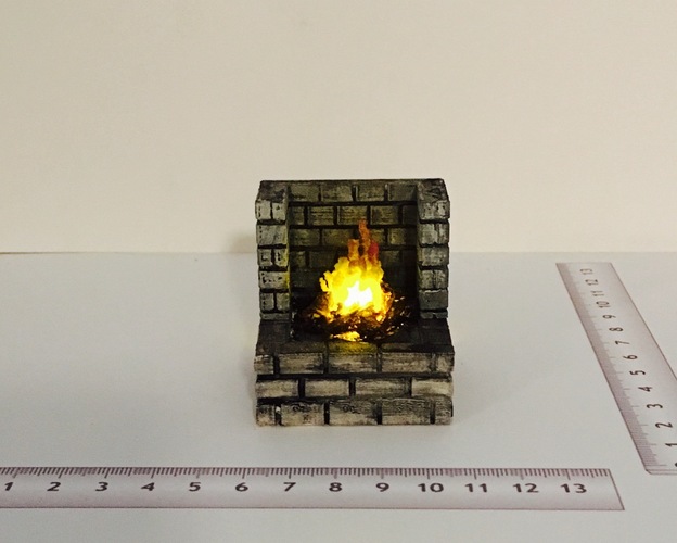Chimenea - Fire place - cheminée 3D Print 128944