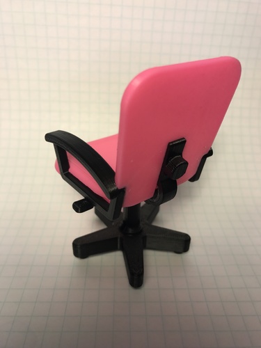 Desk Chair 3D Print 129021