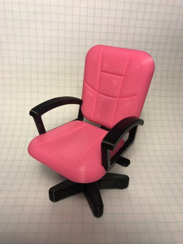 Desk Chair 3D Print 129022