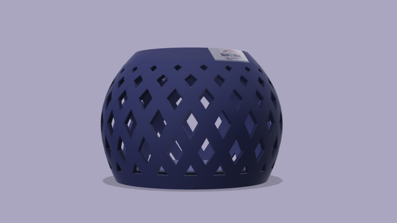 Diagonal Mesh Container