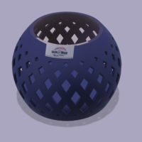 Diagonal Mesh Container - Thumbnail 2
