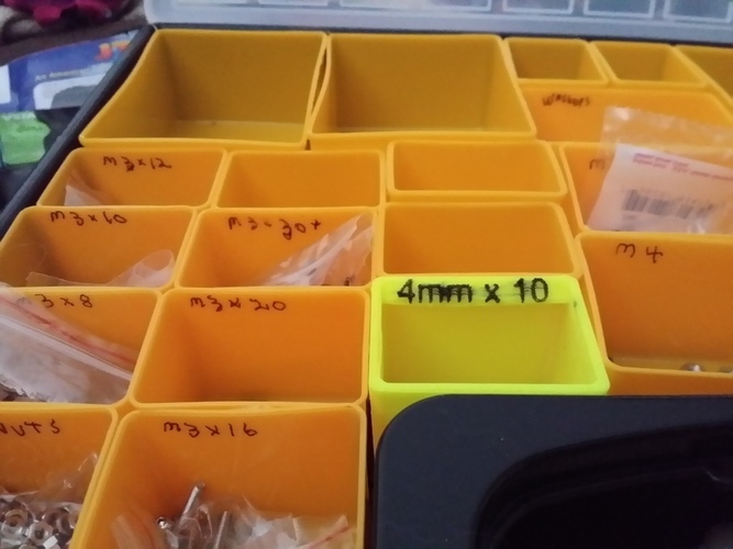 Organizer Tray / Box for Harbor Freight organizer 3D Print 129076