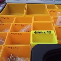 Organizer Tray / Box for Harbor Freight organizer - Thumbnail 3