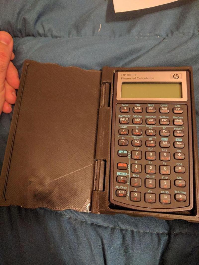 Hp financial calculator case