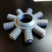 Small Radial Engine Dummy for RC Planes 9 Cylinder 3D Printing 129113