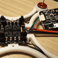 Mini Quad Racer 120mm  FC lumenier F4 Brushless 1103 10.000kv 2S - Thumbnail 1
