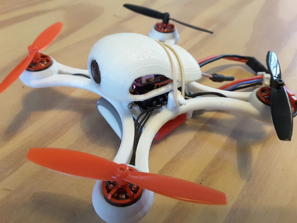 Mini Quad Racer 120mm  FC lumenier F4 Brushless 1103 10.000kv 2S