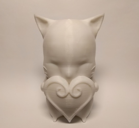Valentine's Moogle 3D Print 129166