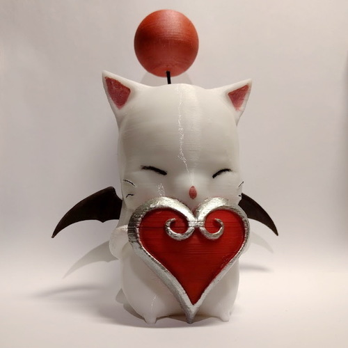 Valentine's Moogle 3D Print 129168
