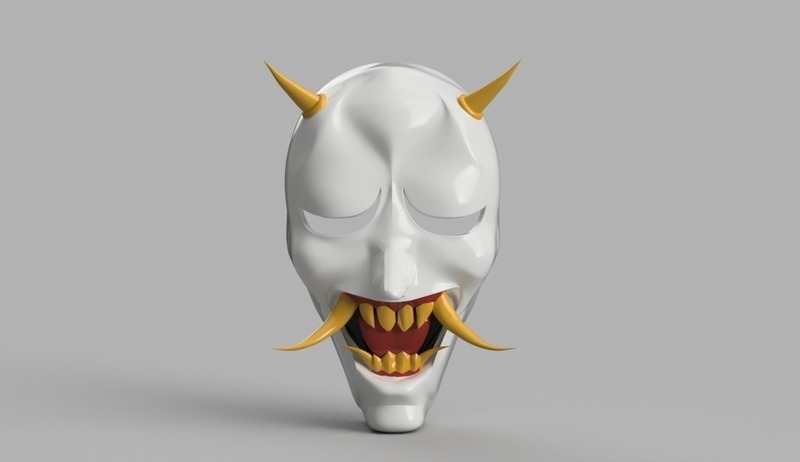 Hannya Mask Rurouni Kenshin (Ninja)