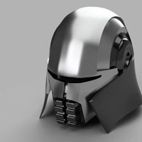Small Lord Starkiller Helmet Star Wars 3D Printing 129178