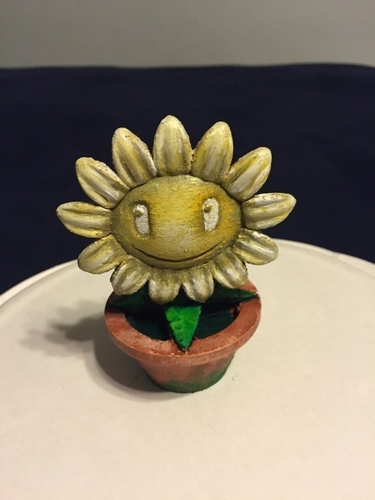 Plants vs Zombies Potted Sunflower 3D Print 129192