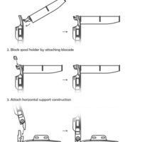 Ultimaker 3 spool holder - Thumbnail 1