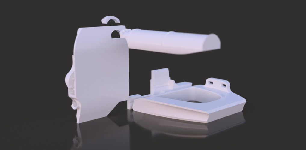Ultimaker 3 spool holder 3D Print 129272