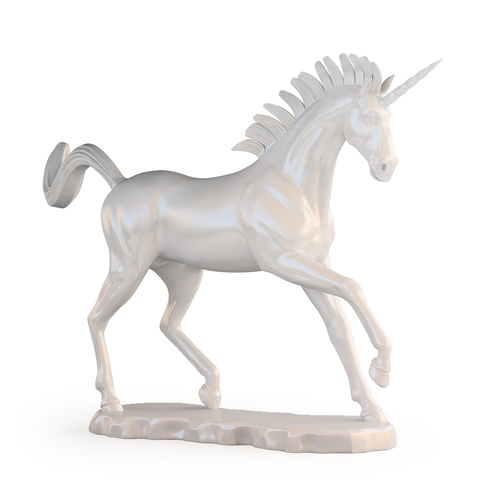 Unicorn Sculpture 3D Print 129277