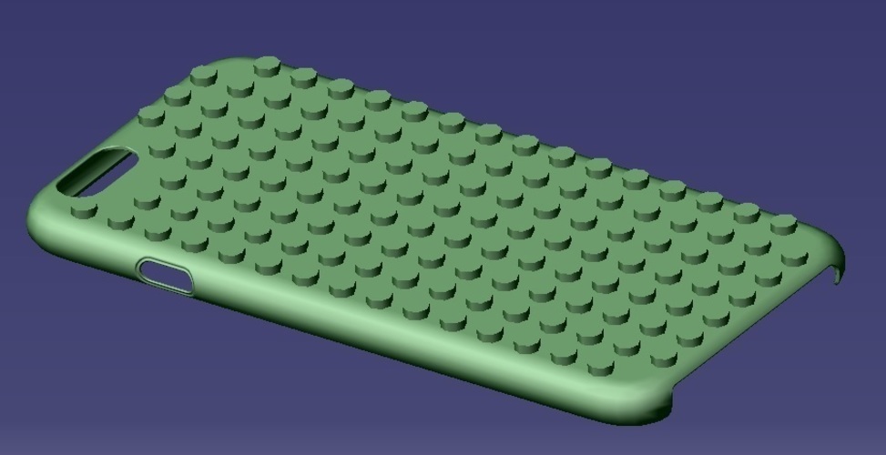 iPhone 6S Lego Case 3D Print 129316