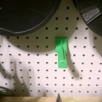 Peg Board Filament Spool Arm - Thumbnail 3