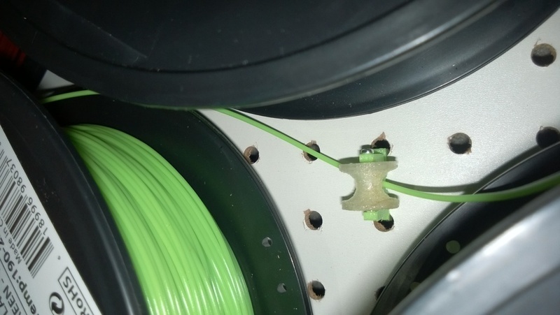 Filament Guide Roller for Peg Board
