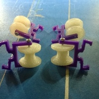 Filament Guide Roller for Peg Board - Thumbnail 3