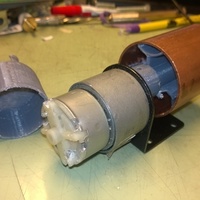 Small Motor End Cap 3D Printing 129349