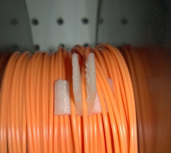 3mm Filament Clips Design #2 3D Print 129352