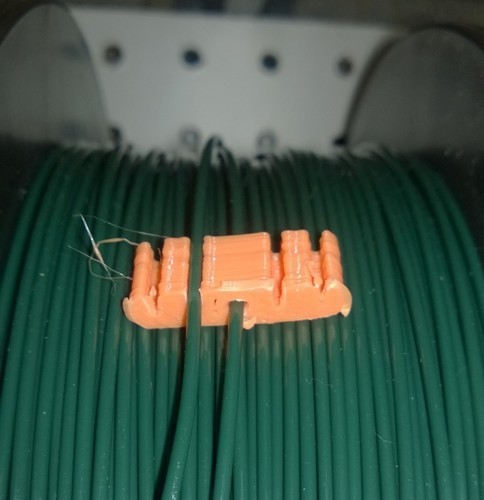 Filament Clips Design #1 3D Print 129357