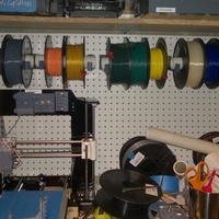 Peg Board Filament Reck Bracket - Thumbnail 2