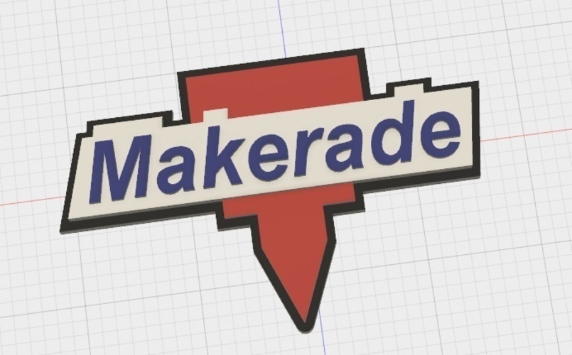 Makerade Emblem Mk I 3D Print 129404