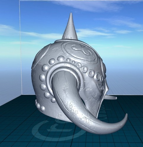 Death Dealer (inspired) helmet 3D Print 129443