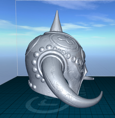 Death Dealer (inspired) helmet 3D Print 129450