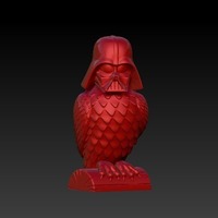 Small Darth Vader owl 3D Printing 129535
