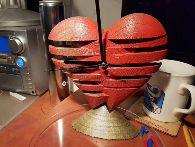 Ticking Heart  (when 2 become 1) 3D Print 129576