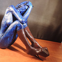 Small Cat Girl Blues.. 3D Printing 129601