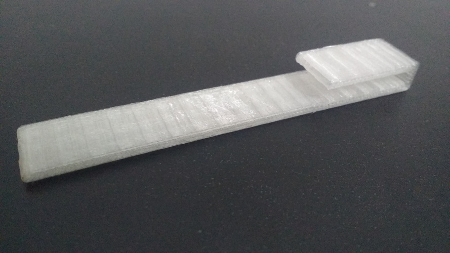 Simple Bookmark 3D Print 129646
