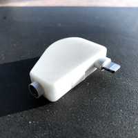 Small Apple Lightning To Headphone Cable Protector 3D Printing 129719