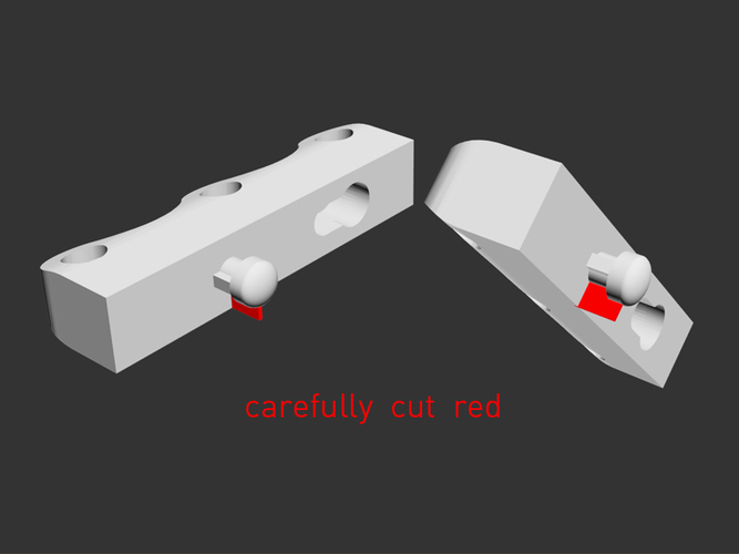 NO magnet SHOES latch fasteners 3D Print 129841