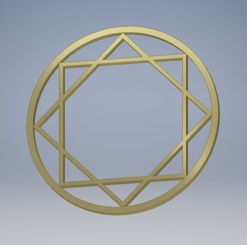 Magi: The 8 Pointed Star 3D Print 129845