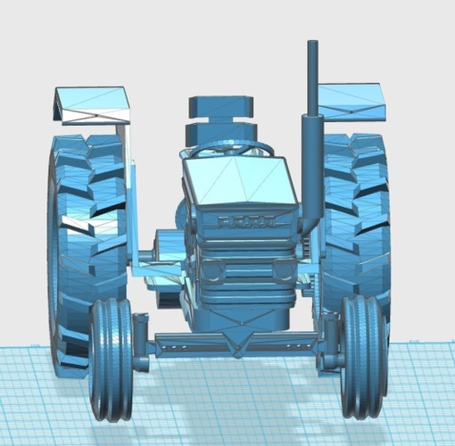 Tractor Parts 3D Print 129848