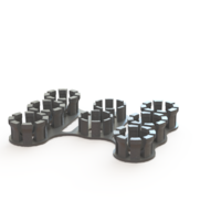 Cable Holder - Wall Mount - Thumbnail 2