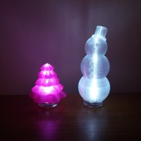 Light Up Christmas Decorations - Snowman and Tree - Thumbnail 2