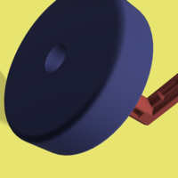 Dishwasher Wheel & Hub - Thumbnail 1