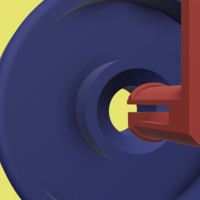 Dishwasher Wheel & Hub - Thumbnail 2